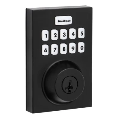 Kwikset HomeConnect 620 smart deadbolt in matte black
